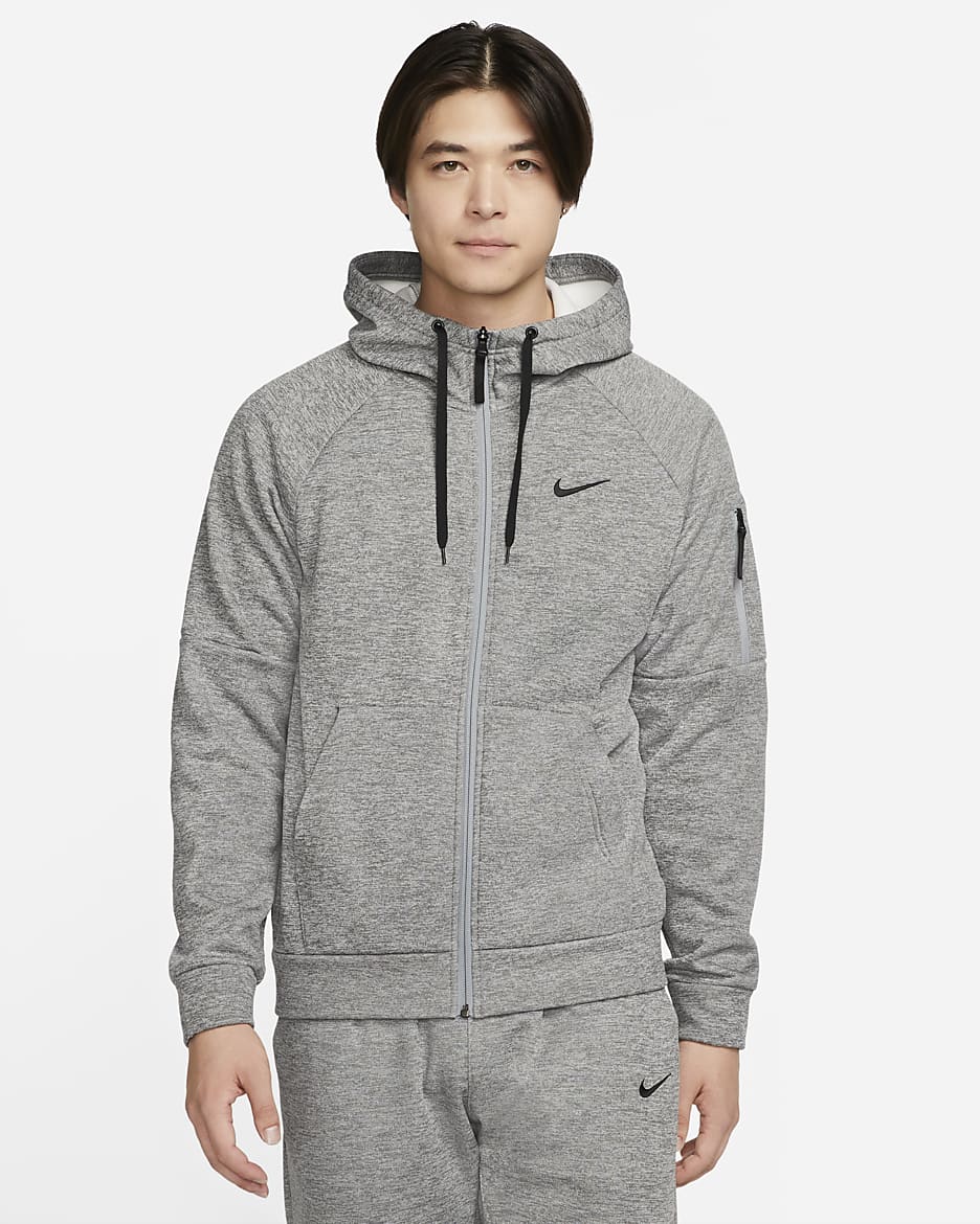 Nike therma hoodie full zip online